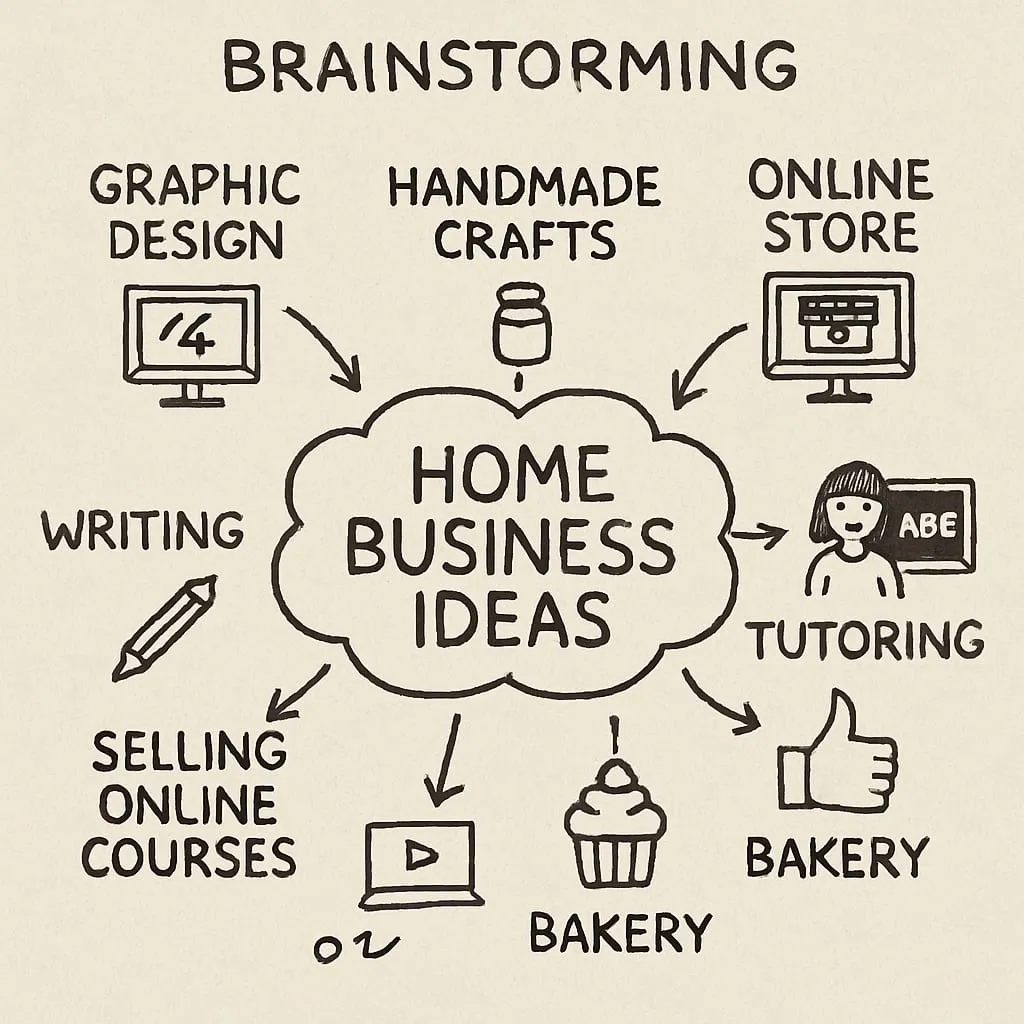 Brainstorming Home Business Ideas