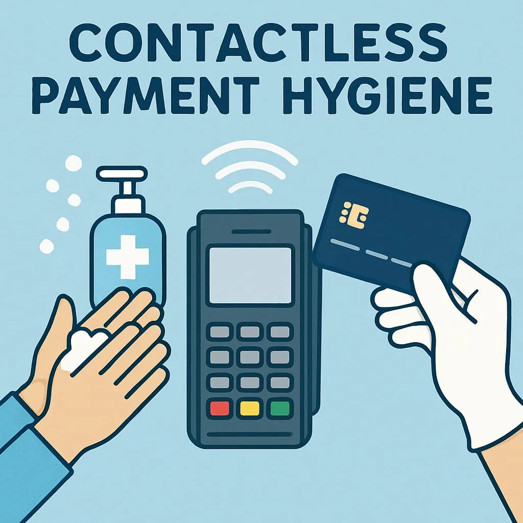 Contactless payment hygiene