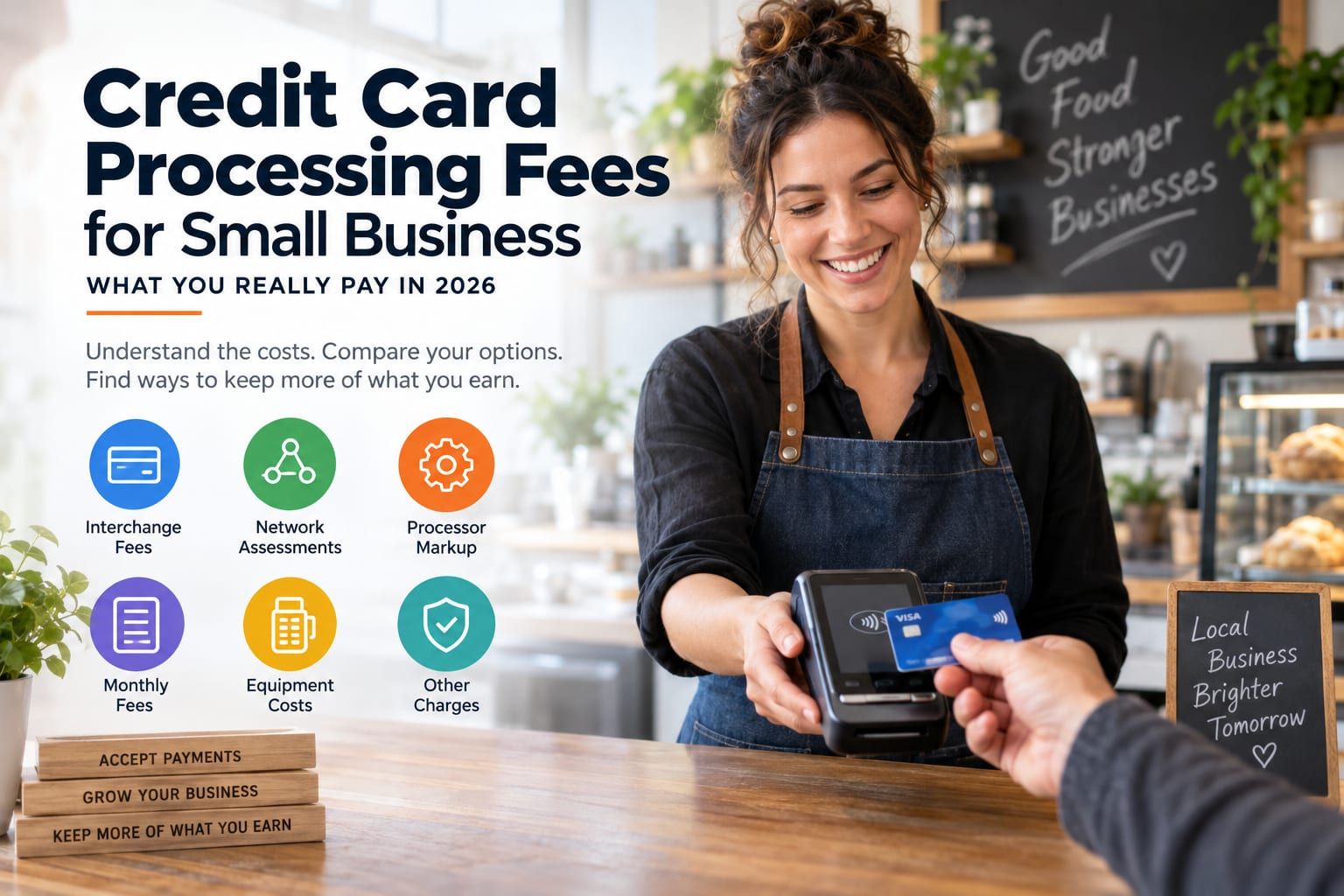 credit card processing fees for small business