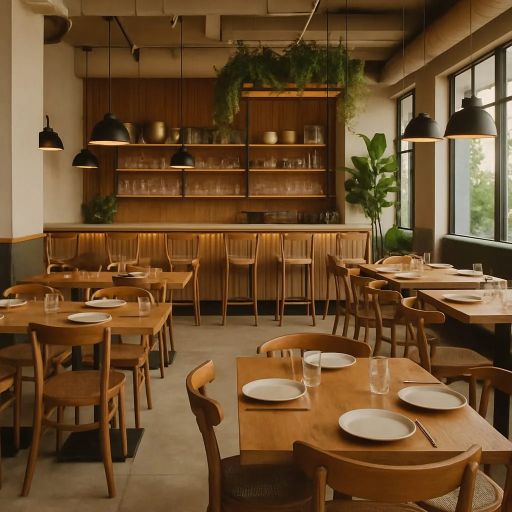Restaurant interior design