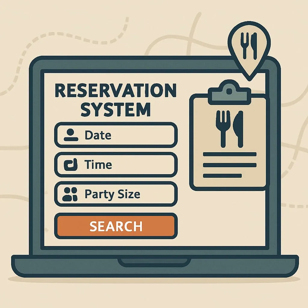 restaurant reservation system