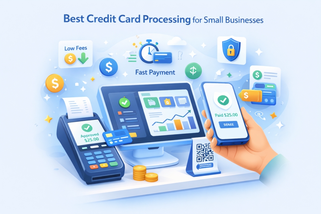 Best Credit Card Processing for Small businesses